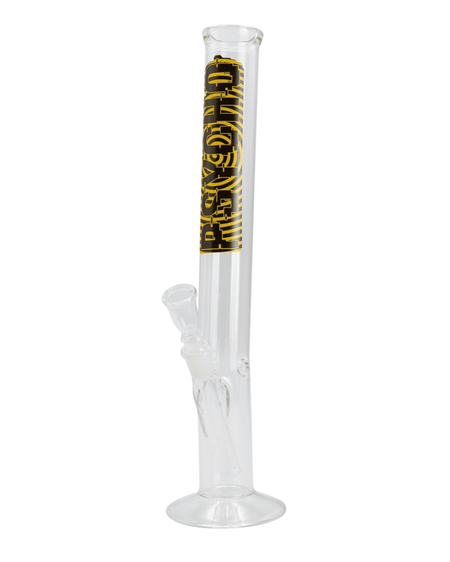 Seitenansicht der Psycho Bong Glass mit einer Höhe von 40cm und einem Durchmesser von 45mm
