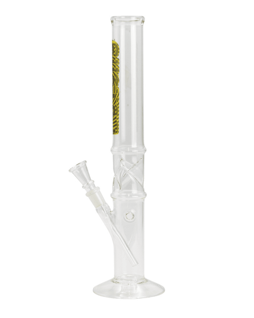 Nahaufnahme des Schiebe-Mundstückrings der Psycho Glasbong.