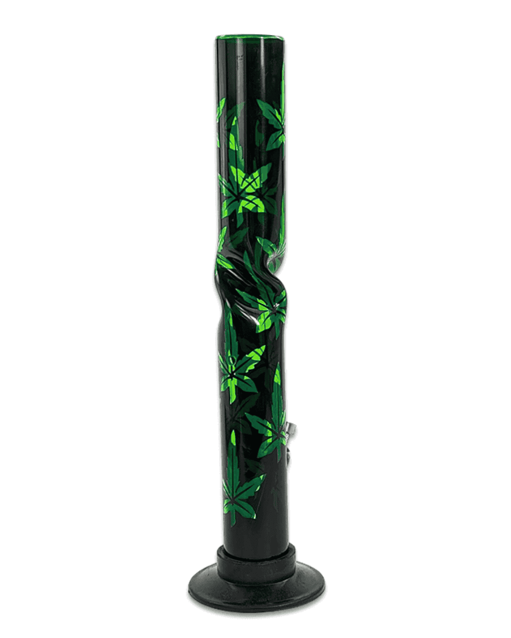 Metall-Chillum und Kopf der 40 cm Acrylbong – robust & sofort einsatzbereit