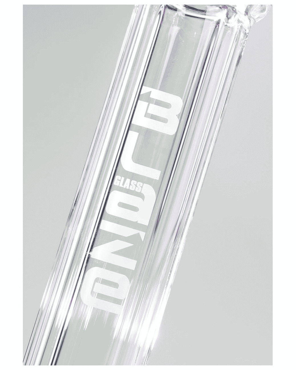 BLAZE Gear Icebong in Regenbogenfarben mit Kickloch und Icekammer für kühlen Rauch