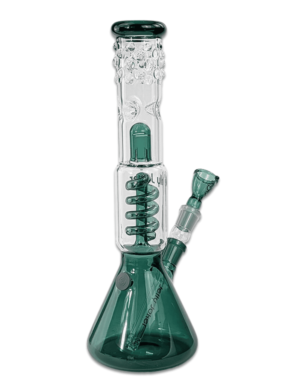 String-LG Bong mit integrierter Kühlspirale zur Abkühlung des Rauchs