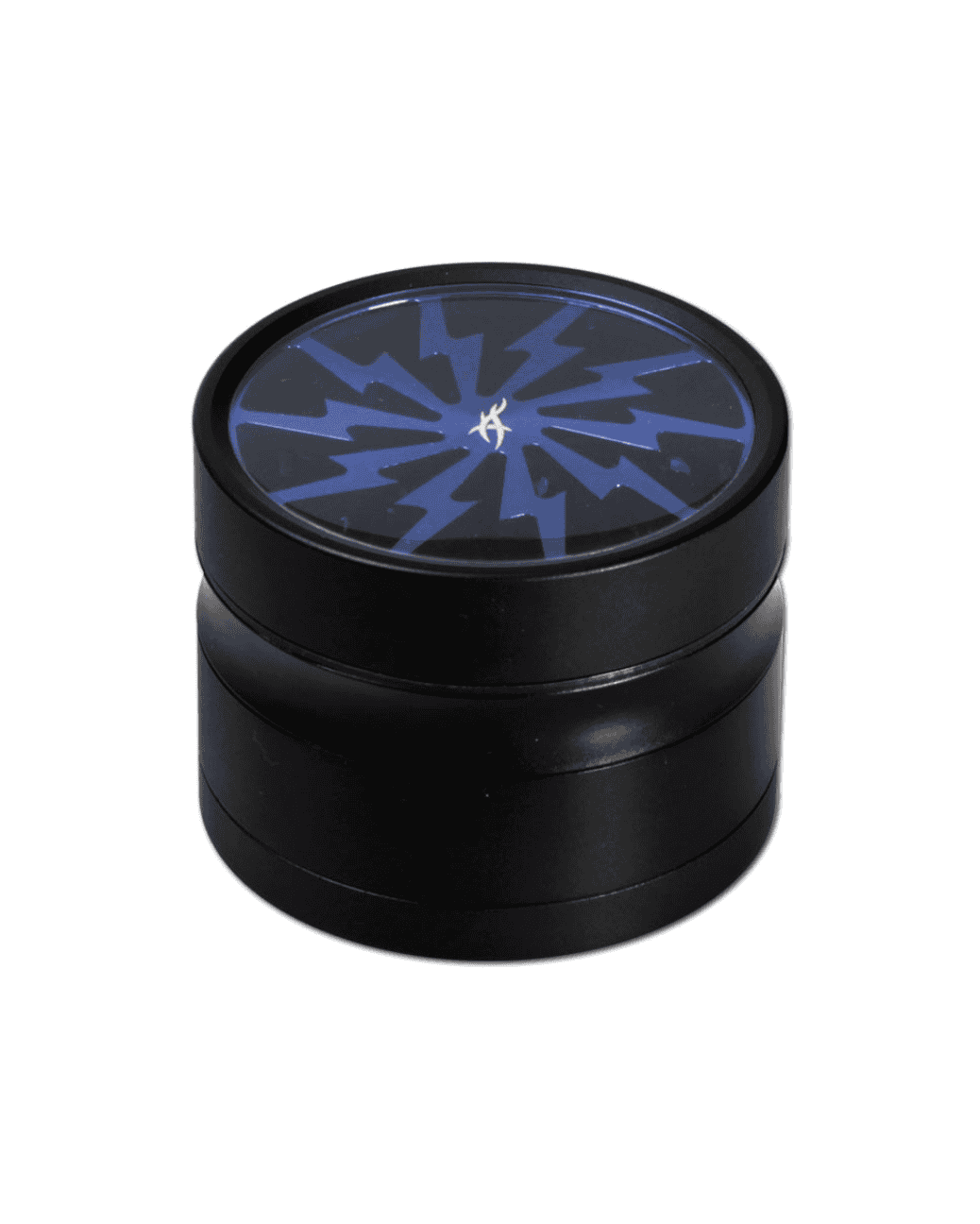  4-teiliger Aluminium-Grinder Thorinder Mini von After Grow in Blau