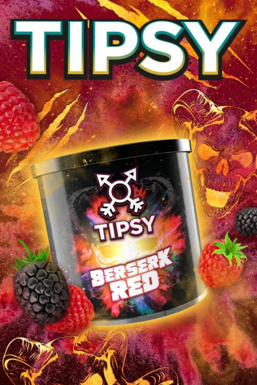 Tipsy Tabak Berserk Red 25g (Single Pack)