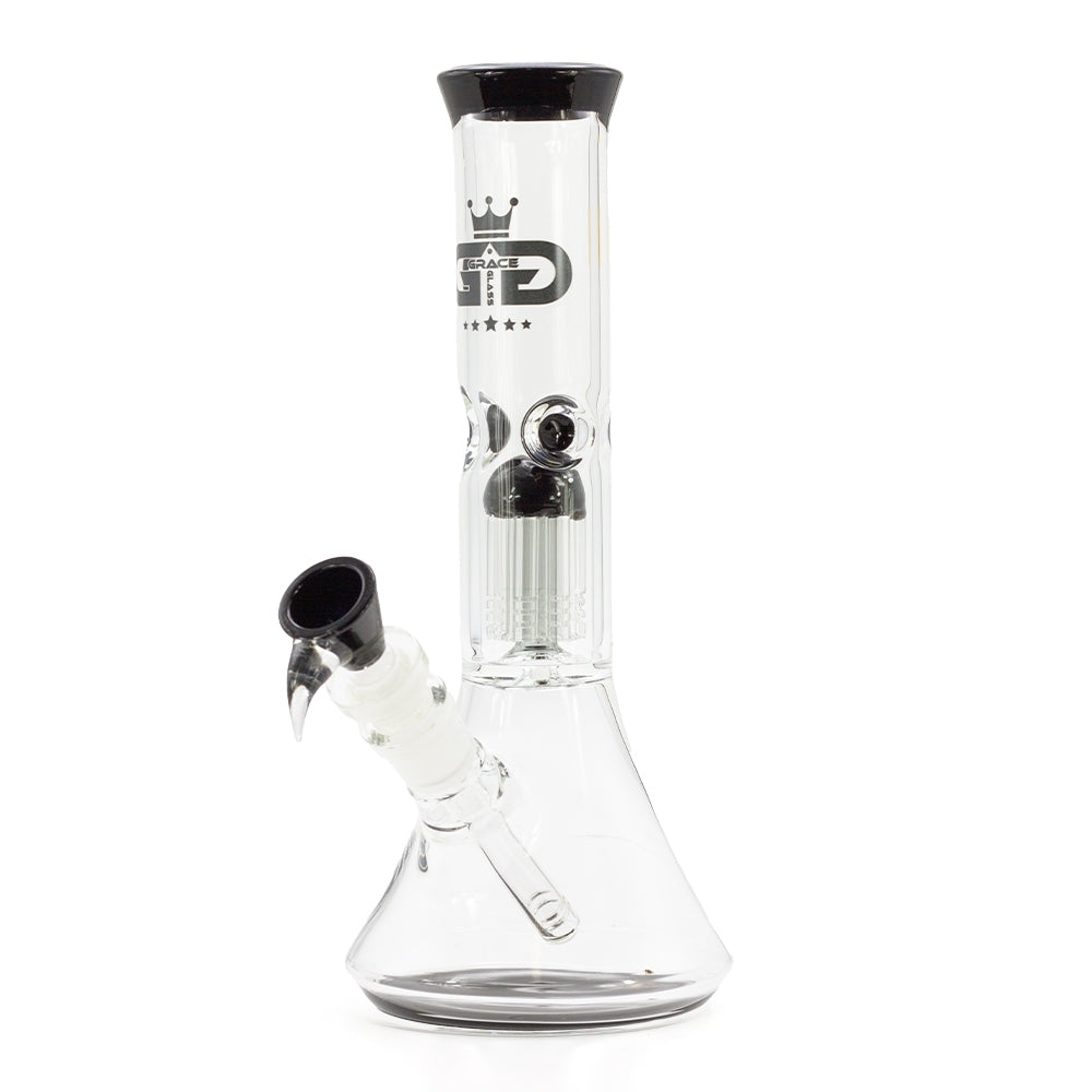 Grace Glass Black Tree-Arm Percolator Beaker