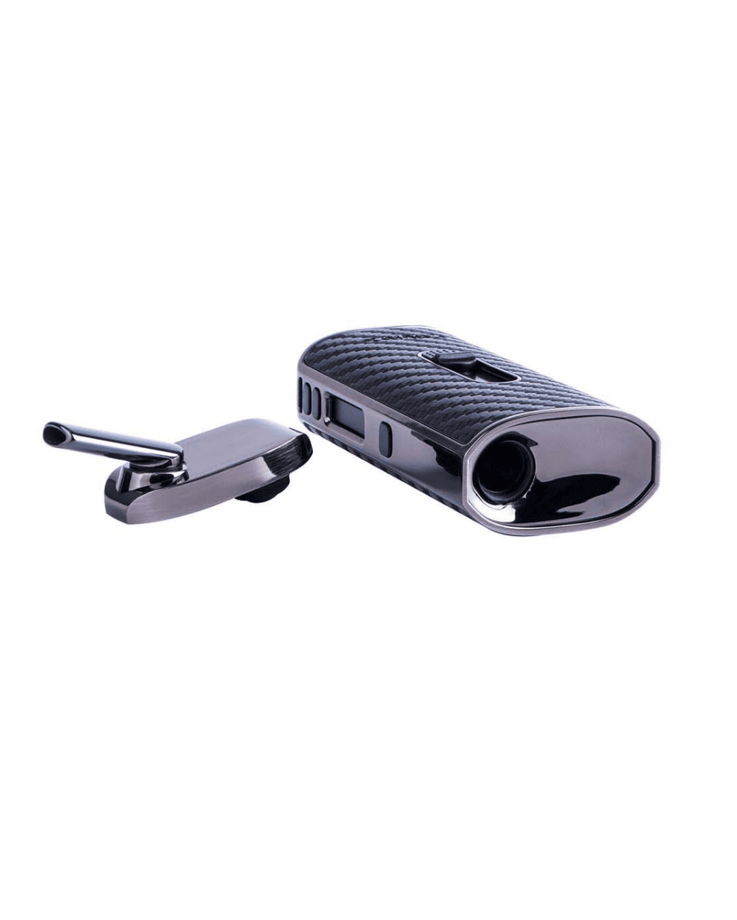 OLED-Display des XMAX Vaporizers in Betrieb