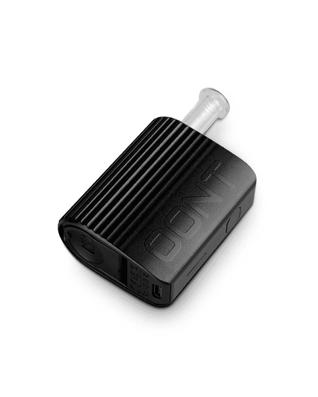XMAX OONT Vaporizer Schwarz – tragbarer Kräuterdampfer mit Glasmundstück, LED-Display & USB-C, ideal für diskretes Vapen unterwegs
