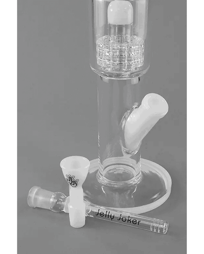 Jelly Joker Bong Funnel 39 cm weiß 5 mm