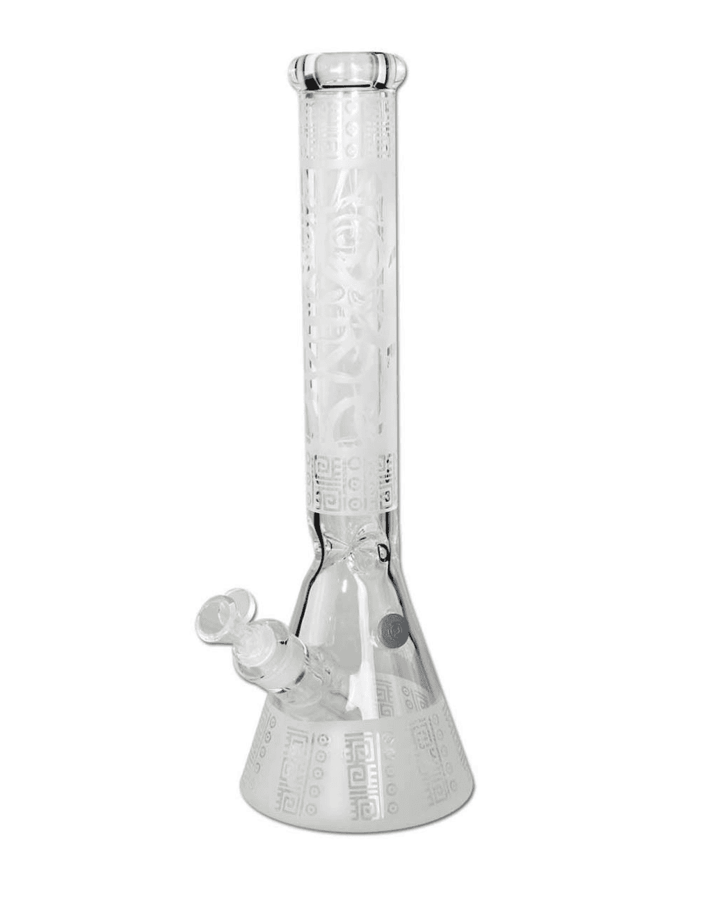 Black Leaf Tiki Beaker Bong Ice – 41cm