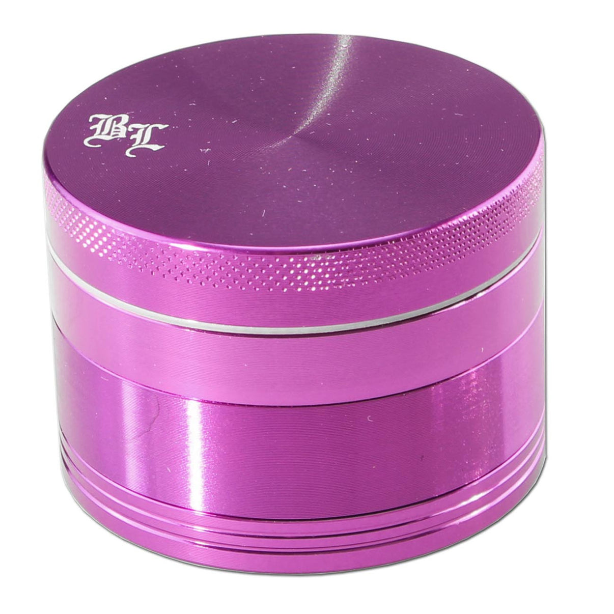 Black Leaf Premium Aluminium-Grinder 4-teilig mit Magnet - Violett