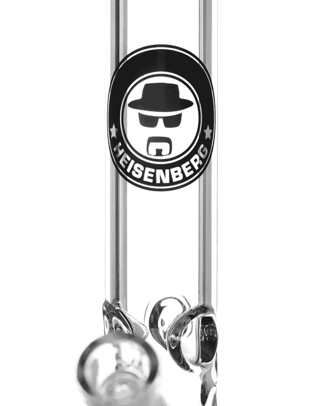 Bong mit Illusion-Pearl-Mundstück von Heisenberg