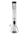 Gesamtaufnahme der 45,5 cm hohen BL Beakerbong in Blau