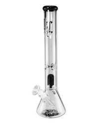 Gesamtaufnahme der 45,5 cm hohen BL Beakerbong in Blau