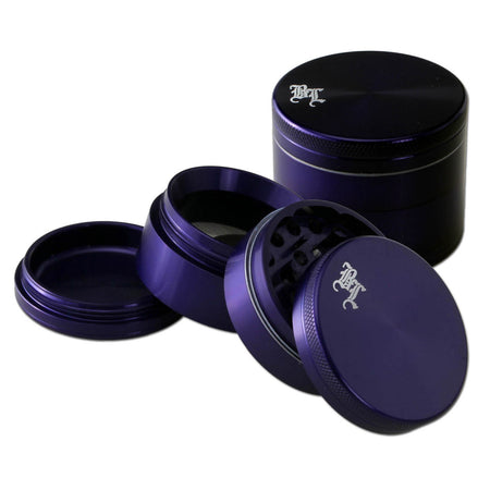 Black Leaf Grinder 4-tlg. blau