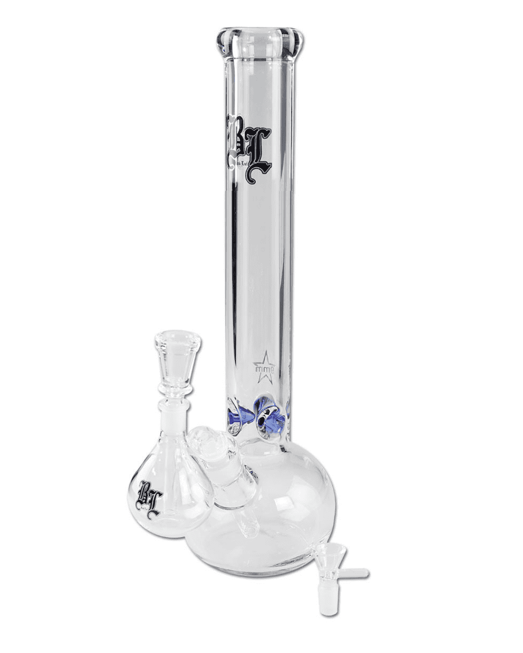 BL Icebong 445 mm hoch mit 9 mm Wandstärke und Vorkühler