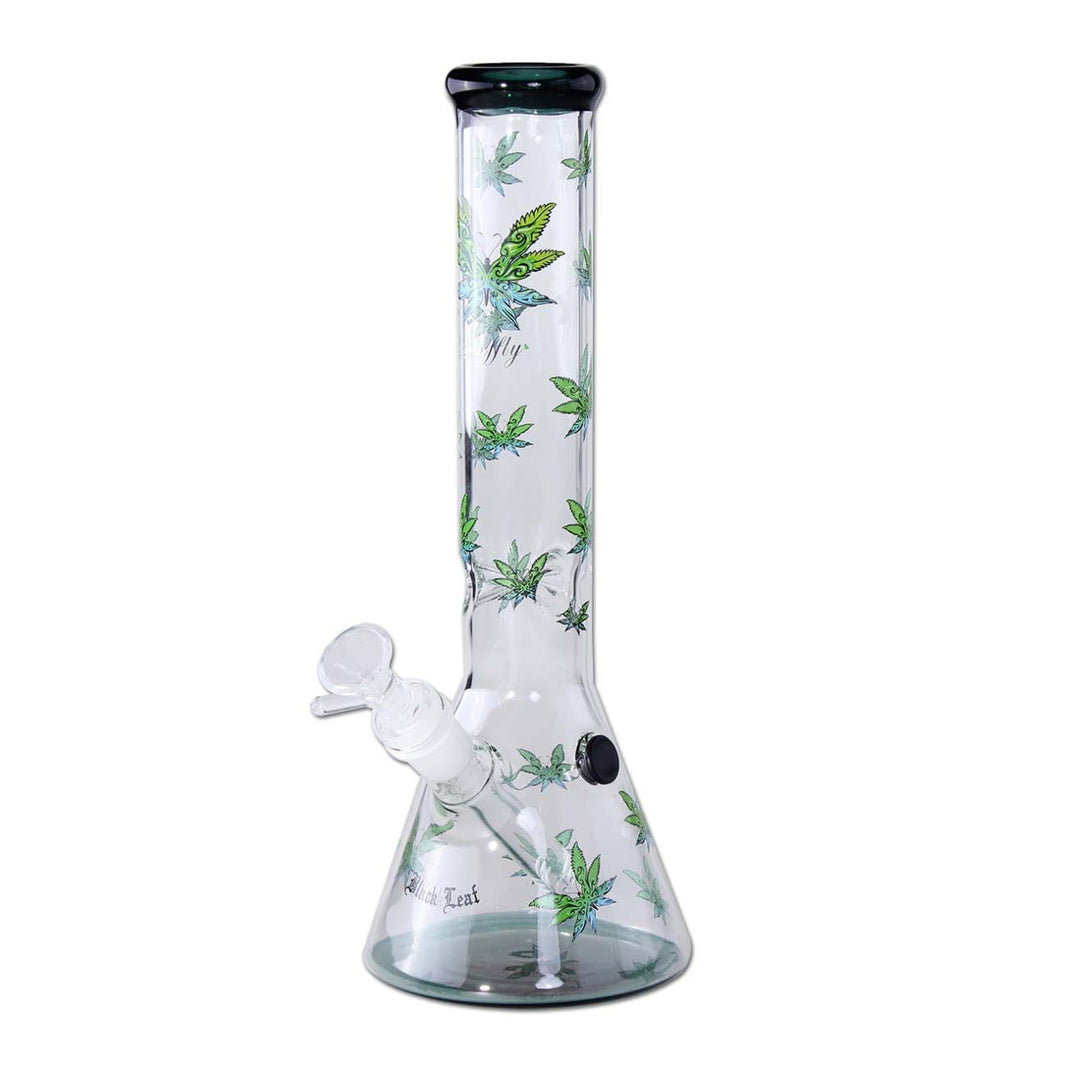 Black Leaf Leaffly Beakerbong Ice