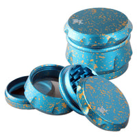 Black Leaf Alu Grinder 4-tlg. Türkis