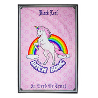 Black Leaf BITCH BONG Tuch / Wandbehang