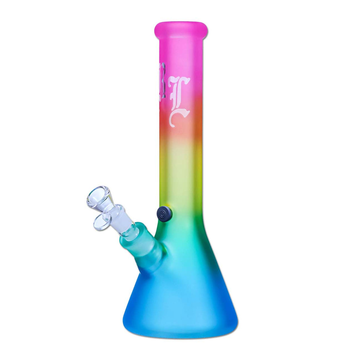 Black Leaf Regenbogen Bong - Beaker