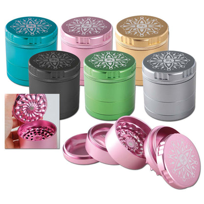 Black Leaf CNC-Flower-Grinder 5-tlg. mini