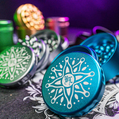 Black Leaf CNC-Flower-Grinder 5-tlg. mini