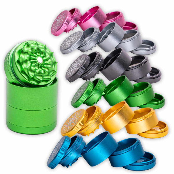 Black Leaf CNC-Flower-Grinder 5-tlg. mini