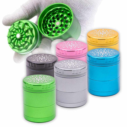 Black Leaf CNC-Flower-Grinder 5-tlg. mini