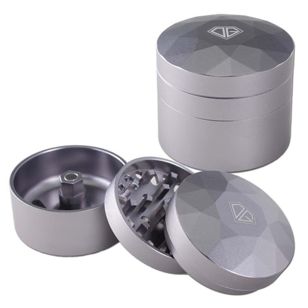 Black Leaf DIAMOND Grinder 3-teilig grau