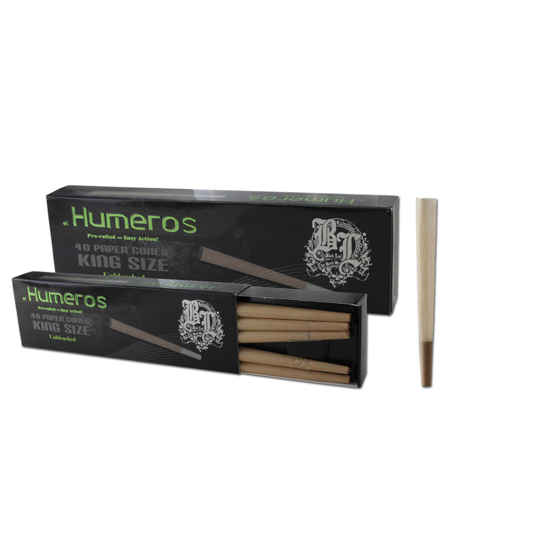Black Leaf El Humeros Konische Hülsen KS ungebleicht - 1x40 Stk.