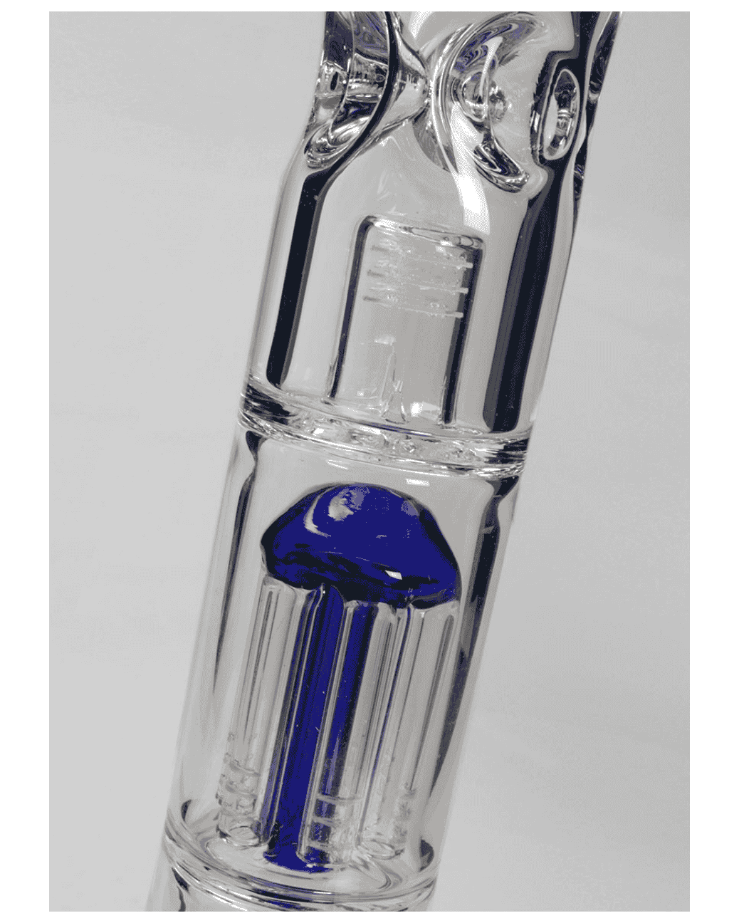 Erlenmeyer Bong von Black Leaf mit Diffusorkammer & 6-Arm Perkolator

