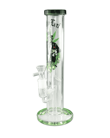 Zylinderbong 32,5 cm mit Hempmaster-Motiv von Black Leaf