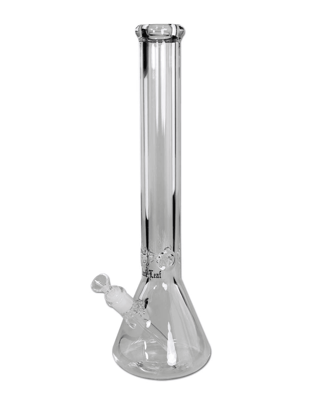 Black Leaf Icebong in Kolbenform mit 9 mm Wandstärke in Blau