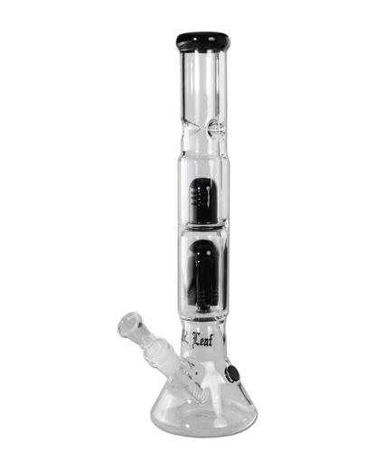 Black Leaf Icebong mit Eisdornen und Perkolator