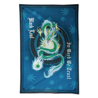 Black Leaf IN WEED WE TRUST Tuch/Wandbehang