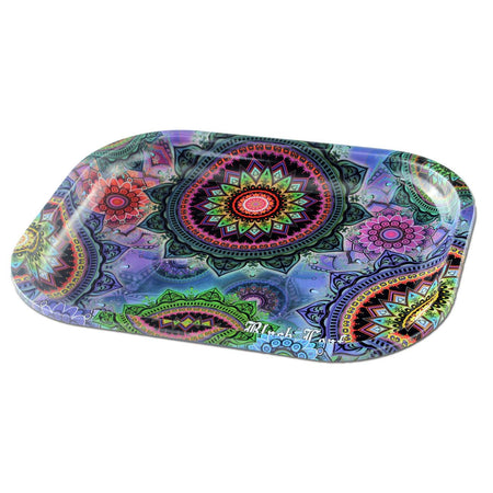 Black Leaf MANDALA Mixing Tray