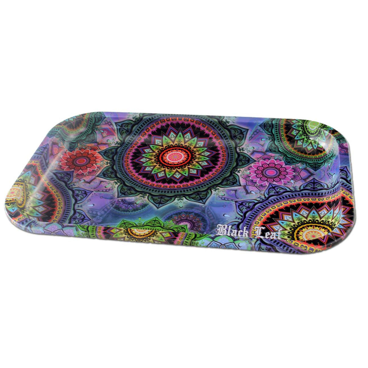 Black Leaf MANDALA Mixing Tray - Klein