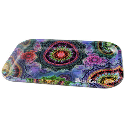 Black Leaf MANDALA Mixing Tray - Klein
