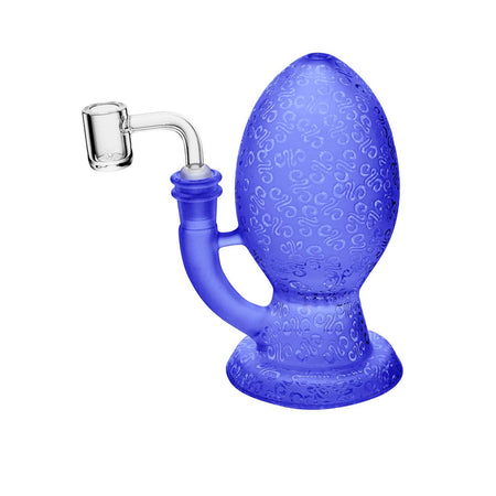 Black Leaf Mini Ölbong EGG blau