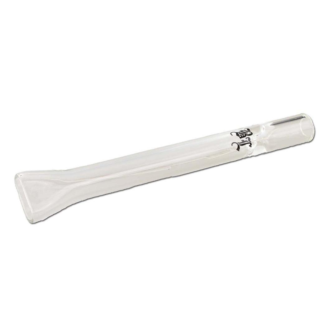 Black Leaf One Hitter Glas mit flachem Mundstück