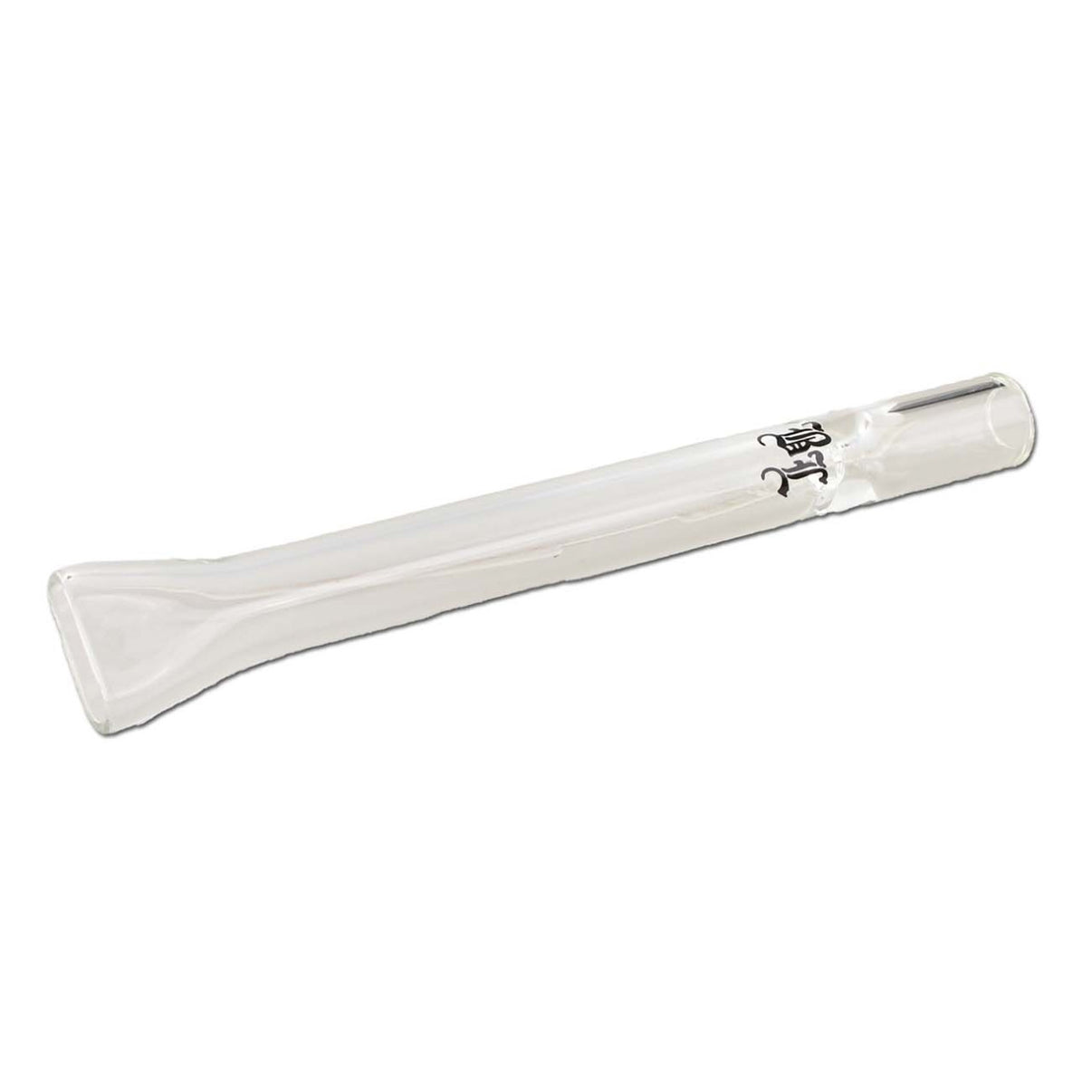 Black Leaf One Hitter Glas mit flachem Mundstück