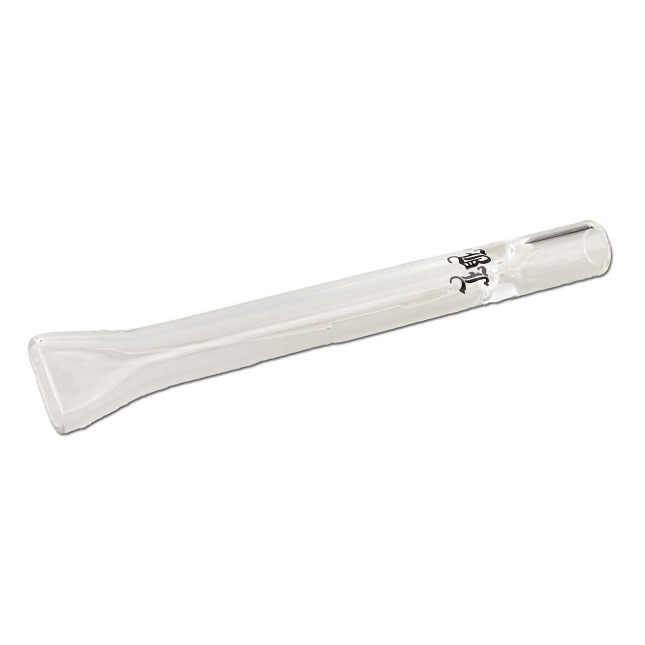Black Leaf One Hitter Glas mit flachem Mundstück