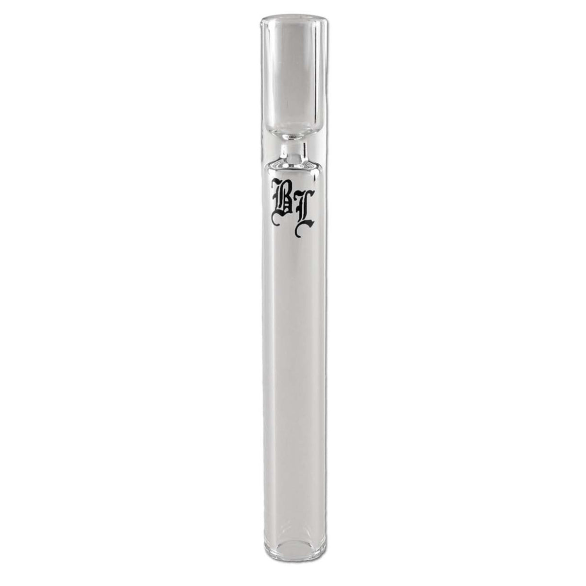 Black Leaf One Hitter aus Glas glatt, klar