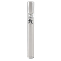Black Leaf One Hitter aus Glas glatt, klar