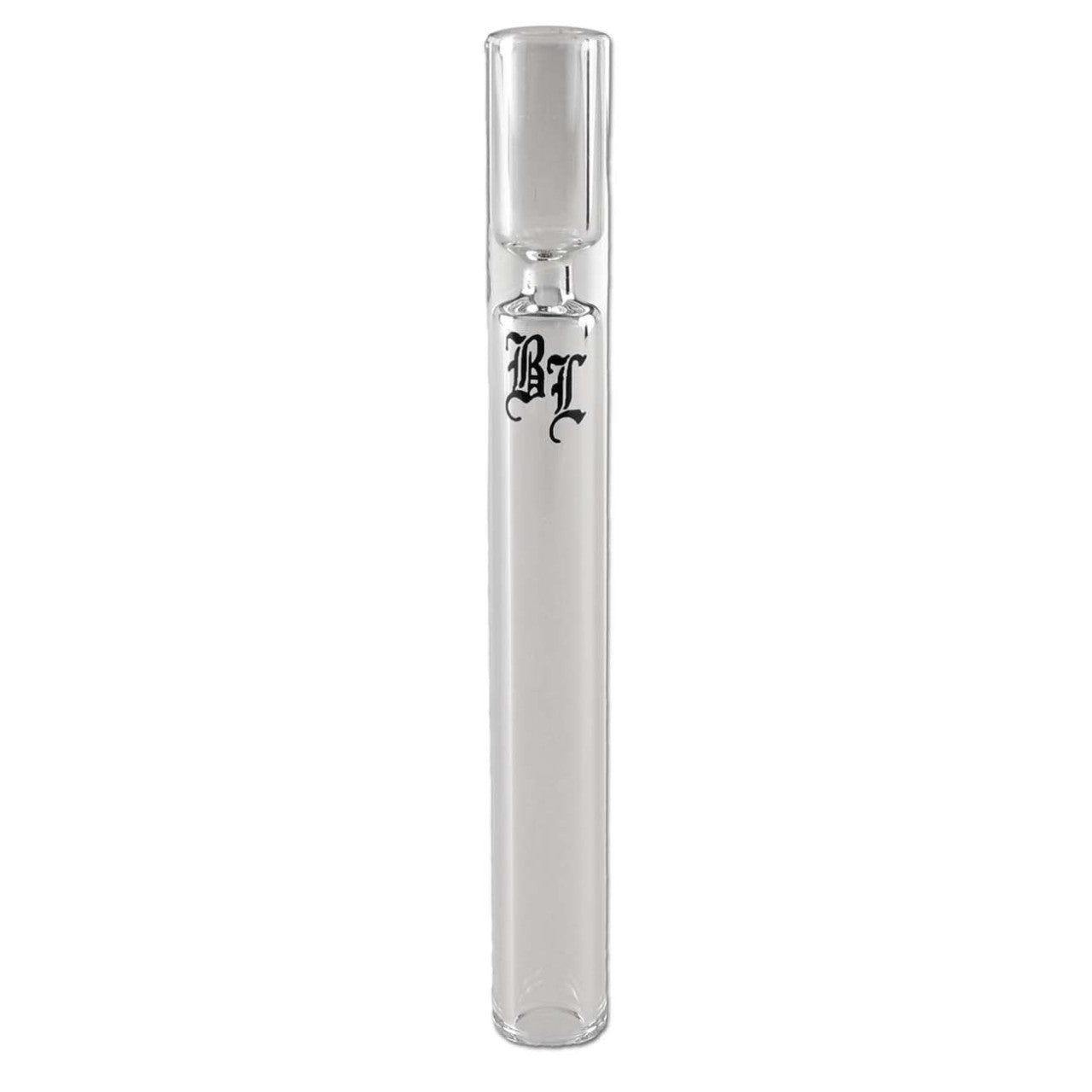 Black Leaf One Hitter aus Glas glatt, klar