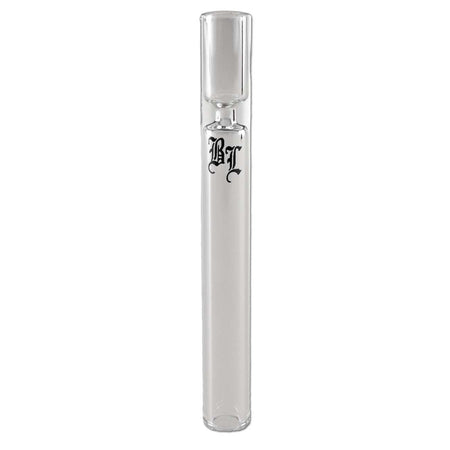Black Leaf One Hitter aus Glas glatt, klar
