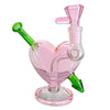 Black Leaf Glasbong PINK HEART