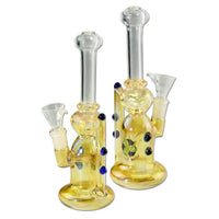 Black Leaf Recycle Bong golden