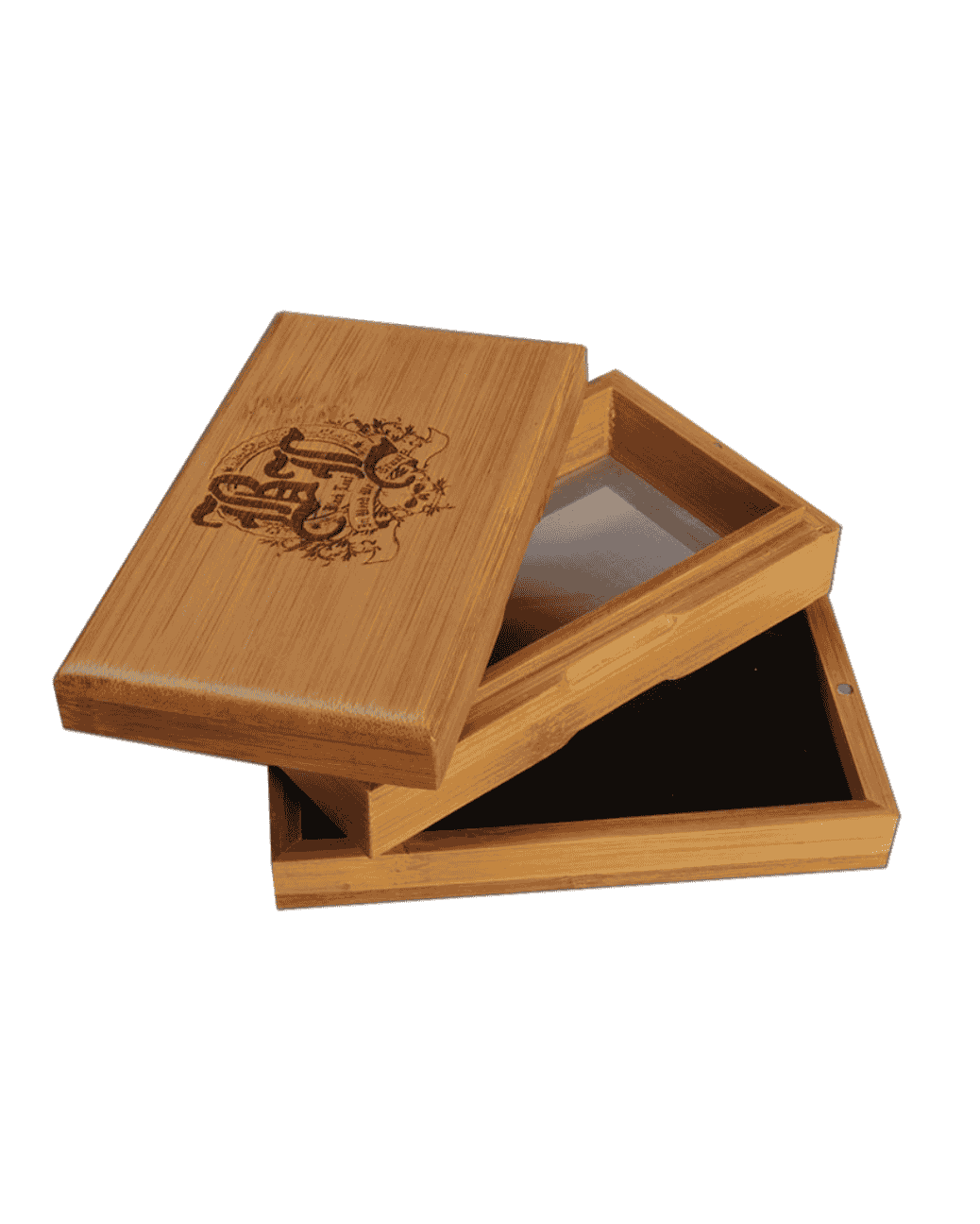 Pollenbox mit Sieb und Acrylplatte der Black Leaf Skull Box