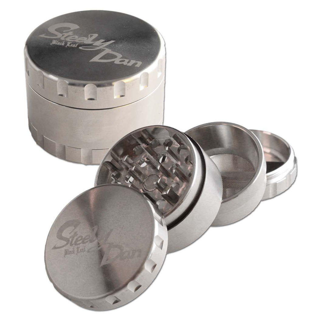 Black Leaf STEELY DAN 2.0 Edelstahl-Grinder 4-tlg.