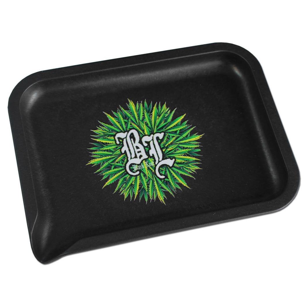 Black Leaf Mixing Tray aus 80% Stroh