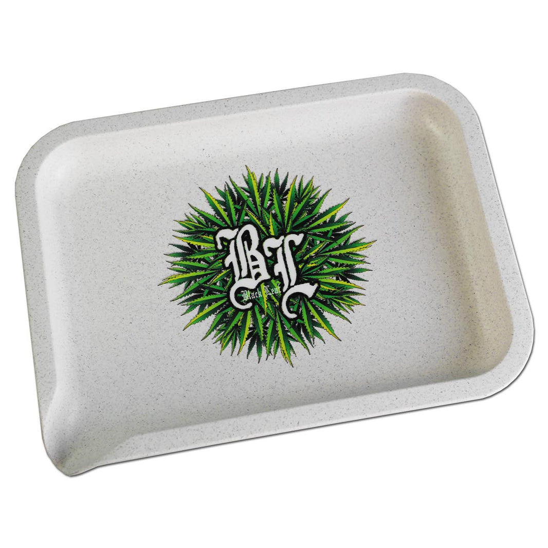Black Leaf Mixing Tray aus 80% Stroh